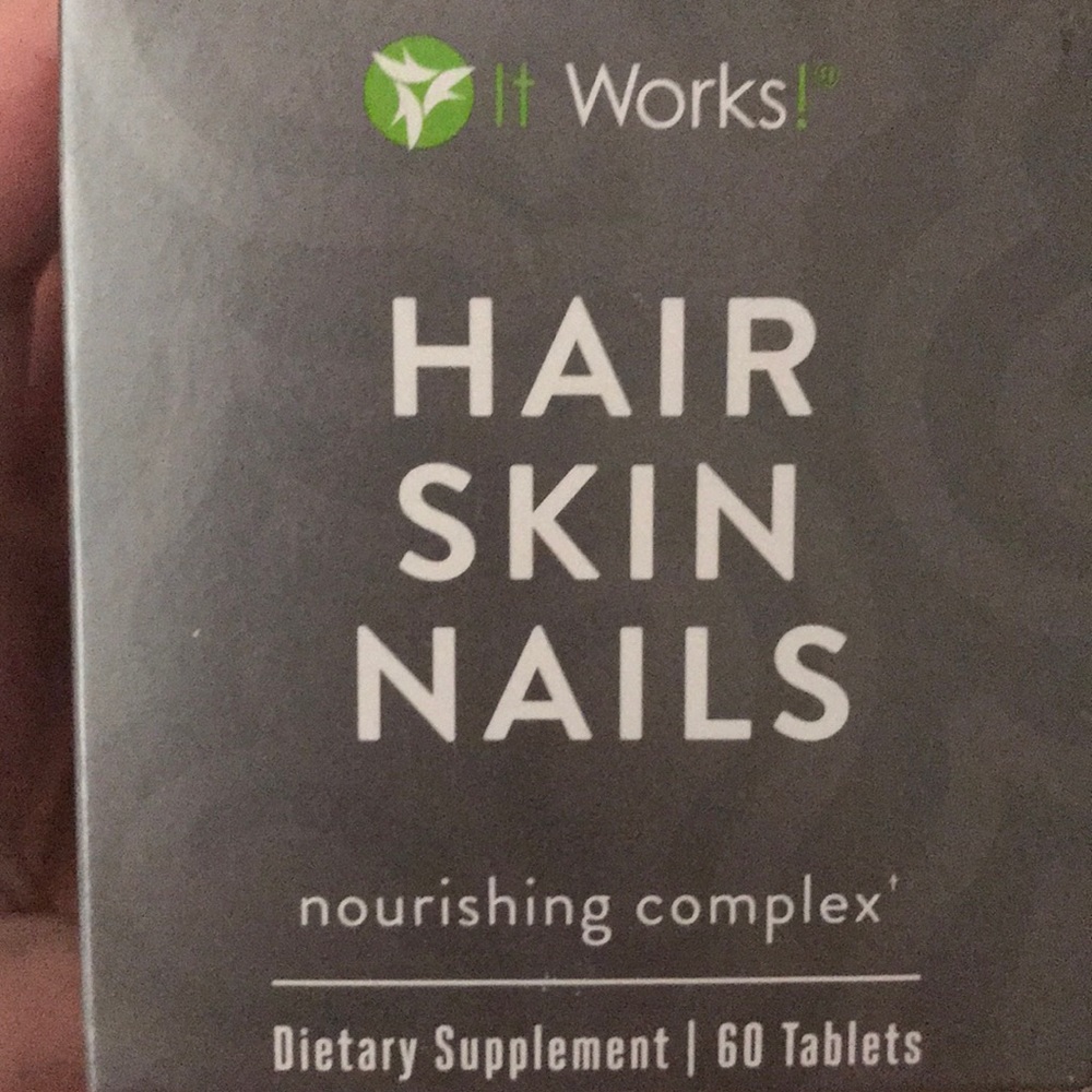 It works! Hair skin and nails